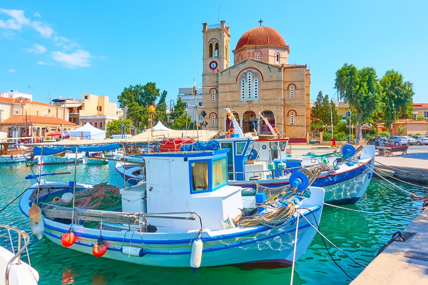 Athens - Moni - Aegina (Full Day )