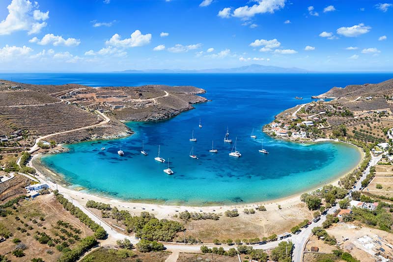 Private Luxury Cruise Athens to Kea | Nakas Blue
