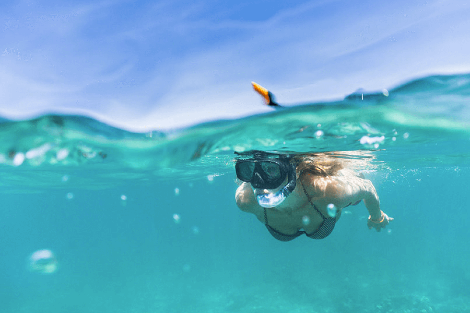 snorkeling nakas blue